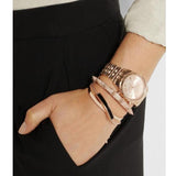 Michael Kors Lexington Gold Dial Gold Steel Strap Watch for Women - MK6473 Authentic Buy Shop Now
