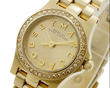 Marc Jacobs Henry Gold Dial Gold Steel Strap Watch for Women - MBM3277 Authentic Buy Shop Now