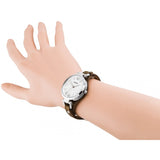 Fossil Georgia White Dial Brown Leather Strap Watch for Women - ES3060 Authentic Buy Shop Now