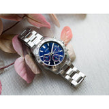 Guess Altitude Chronograph Blue Dial Silver Steel Strap Watch for Men - GW0329G1 Authentic Buy Shop Now