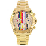 Guess Eclipse Multifunction Gold Dial Gold Steel Strap Watch for Women - GW0433L1 Authentic Buy Shop Now