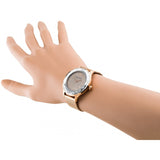 Swarovski Octea Nova Grey Dial Gold Mesh Bracelet Watch for Women - 5451634 Authentic Buy Shop Now