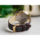 Versace V-Circle Quartz Black Dial Brown Leather Strap Watch for Men - VEBQ01619 Authentic Buy Shop Now