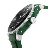 Gucci Dive Black Dial Green Rubber Strap Watch For Men - YA136310 Authentic Buy Shop Now