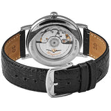 Longines Presence 38.5mm Automatic White Dial Black Leather Strap Watch for Men - L4.921.4.11.2 Authentic Buy Shop Now