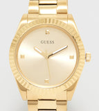 Guess Connoisseur Analog Gold Dial Gold Steel Strap Watch For Men - GW0542G2 Authentic Buy Shop Now