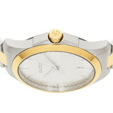 Gucci G Timeless Quartz Silver Dial Two Tone Steel Strap Watch For Men - YA126450 Authentic Buy Shop Now