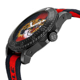 Gucci Dive Tiger Blue and Red Dial Blue Red Blue Nylon Strap Watch For Men - YA136215 Authentic Buy Shop Now