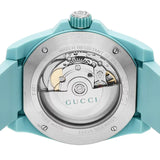 Gucci Dive Automatic Green Dial Green Rubber Strap Unisex Watch - YA136344 Authentic Buy Shop Now