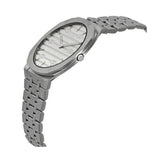 Gucci 25H Quartz Silver Dial Silver Steel Strap Watch For Women - YA163402 Authentic Buy Shop Now