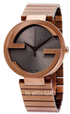 Gucci Interlocking XL Brown Dial Brown Steel Strap Watch For Men - YA133211 Authentic Buy Shop Now