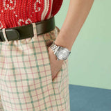 Gucci Dive Automatic Silver Dial Silver Steel Strap Watch for Men - YA136354 Authentic Buy Shop Now