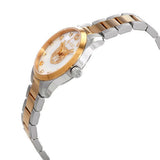 Gucci G Timeless Quartz Mother of Pearl Dial Two Tone Steel Strap Watch For Women - YA1265012 Authentic Buy Shop Now
