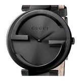 Gucci Interlocking G Black Dial Watch For Women - YA133302 Authentic Buy Shop Now