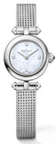 Gucci Diamantissima Diamonds Mother of Pearl Dial Silver Mesh Bracelet Watch for Women - YA141512 Authentic Buy Shop Now