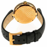 Gucci Diamantissima Quartz Black Dial Black Leather Strap Watch for Women - YA141401 Authentic Buy Shop Now