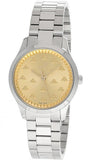 Gucci G Timeless Quartz Gold Dial Silver Steel Strap Watch for Women - YA1265035 Authentic Buy Shop Now