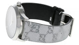 Gucci G Timeless Quartz Grey Dial Grey Leather Strap Watch For Men - YA1264058 Authentic Buy Shop Now