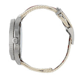 Gucci G Timeless White Dial Two Tone Nylon Strap Watch For Men - YA126231 Authentic Buy Shop Now