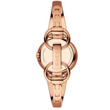 Gucci Guccissima Collection Quartz Black Dial Rose Gold Steel Strap Watch For Women - YA134509 Authentic Buy Shop Now