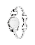 Gucci Horsebit Collection Diamonds Mother of Pearl Dial Silver Steel Strap Watch For Women - YA139506 Authentic Buy Shop Now