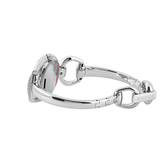 Gucci Horsebit Collection Diamonds Mother of Pearl Dial Silver Steel Strap Watch For Women - YA139505 Authentic Buy Shop Now