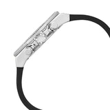 Guess Momentum Chronograph Crystals Black Dial Black Silicone Strap Watch For Men - GW0518G1 Authentic Buy Shop Now
