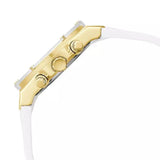 Guess Athena White Dial White Rubber Strap Watch for Women - GW0409L2 Authentic Buy Shop Now