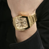 Guess Phoenix Multi Function Gold Dial Gold Steel Strap Watch for Men - GW0456G2 Authentic Buy Shop Now