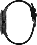 Guess Frontier Crystals Black Dial Black Silicone Strap Watch For Men - W1132G3 Authentic Buy Shop Now