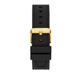Guess Headliner Multifunction Green Dial Black Silicone Strap Watch For Men - GW0571G3 Authentic Buy Shop Now