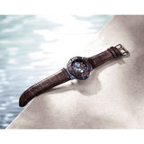 Guess Force Quartz Brown Dial Brown Leather Strap Watch For Men - W0674G5 Authentic Buy Shop Now
