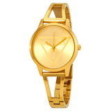 Guess Lola Quartz Gold Dial Gold Steel Strap Watch For Women - W1145L3 Authentic Buy Shop Now