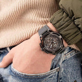 Guess Matrix Multifunction Grey Dial Grey Rubber Strap Watch for Men - GW0423G3 Authentic Buy Shop Now
