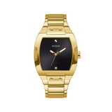 Guess Phoenix Black Dial Gold Steel Strap Watch for Men - GW0387G2 Authentic Buy Shop Now