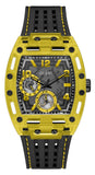 Guess Phoenix Chronograph Black Dial Black Rubber Strap Watch for Men - GW0499G2 Authentic Buy Shop Now