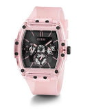 Guess Sporting Black Dial Pink Rubber Strap Watch for Men - GW0032G1 Authentic Buy Shop Now