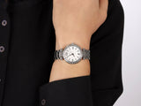 Guess Park Ave White Dial Silver Steel Strap Watch for Women - W0767L1 Authentic Buy Shop Now