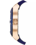 Guess Jet Setter Analog Quartz Blue Dial Blue Rubber Strap Watch For Women - W0571L1 Authentic Buy Shop Now