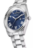 Guess Connoisseur Blue Dial Silver Steel Strap Watch for Men - GW0265G7 Authentic Buy Shop Now