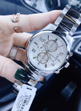 Guess Exec Quartz Silver Dial Silver Steel Strap Watch for Men - W0075G3 Authentic Buy Shop Now
