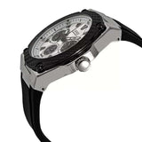 Guess Legacy White Dial Black Rubber Strap Watch For Men - W1049G3 Authentic Buy Shop Now