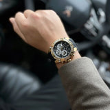 Guess Trophy Multifunction Black Dial Black Rubber Strap Watch for Men - GW0333G2 Authentic Buy Shop Now