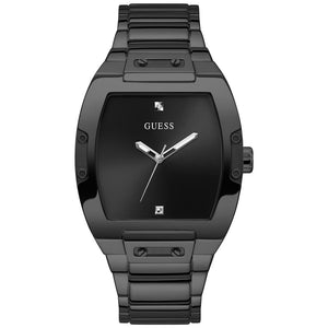 Guess Trend Black Dial Black Steel Strap Watch for Men - GW0387G3 Authentic Buy Shop Now