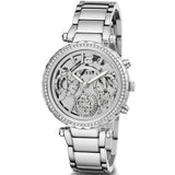 Guess Solstice Diamonds Silver Dial Silver Steel Strap Watch for Women - GW0403L1 Authentic Buy Shop Now