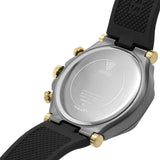 Guess Edge Chronograph Black Dial Black Leather Strap Watch For Men - GW0492G1 Authentic Buy Shop Now