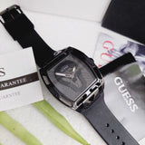 Guess Legend Black Dial Black Silicone Strap Watch For Men - GW0500G2 Authentic Buy Shop Now