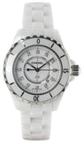 Chanel J12 Diamonds Ceramic White Dial White Steel Strap Watch for Women - J12 H1628 Authentic Buy Shop Now