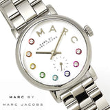 Marc Jacobs Baker Dexter White Dial Silver Steel Strap Watch for Women - MBM3423 Authentic Buy Shop Now