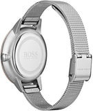 Hugo Boss Symphony Brown Dial Silver Mesh Bracelet Watch for Women - 1502423 Authentic Buy Shop Now